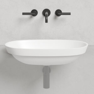 Полувстраиваемая раковина S-Sense MAREA 01 Глянцевая 1802101G