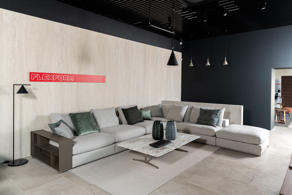 Диван Groundpiece угловой от Flexform