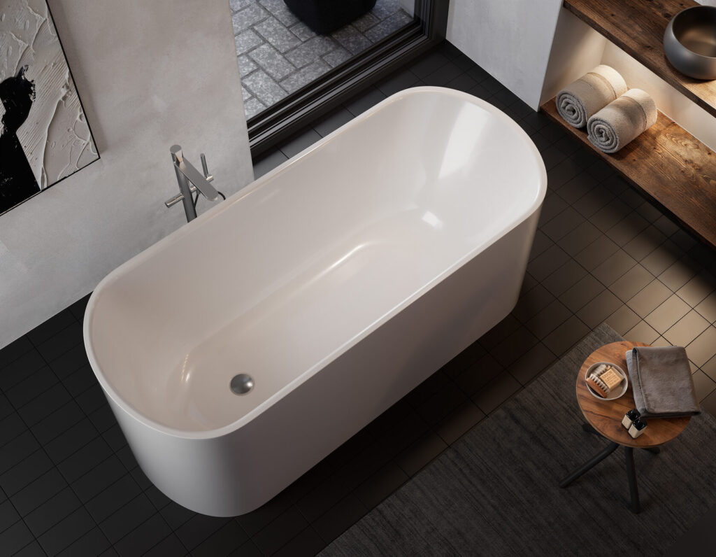 Отдельностоящая акриловая ванна BETTY FS 150x63 Артикул: 574820