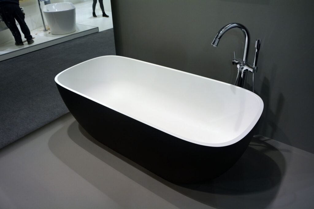 Отдельностоящая ванна GLORIA FS 180x80 BLACK Артикул: 592550