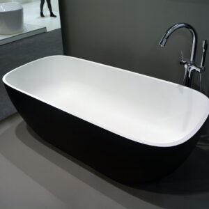 Отдельностоящая ванна GLORIA FS 180x80 BLACK Артикул: 592550