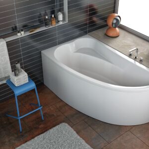 Ассиметричная акриловая ванна CALANDO 150x85 D Артикул: 5190509