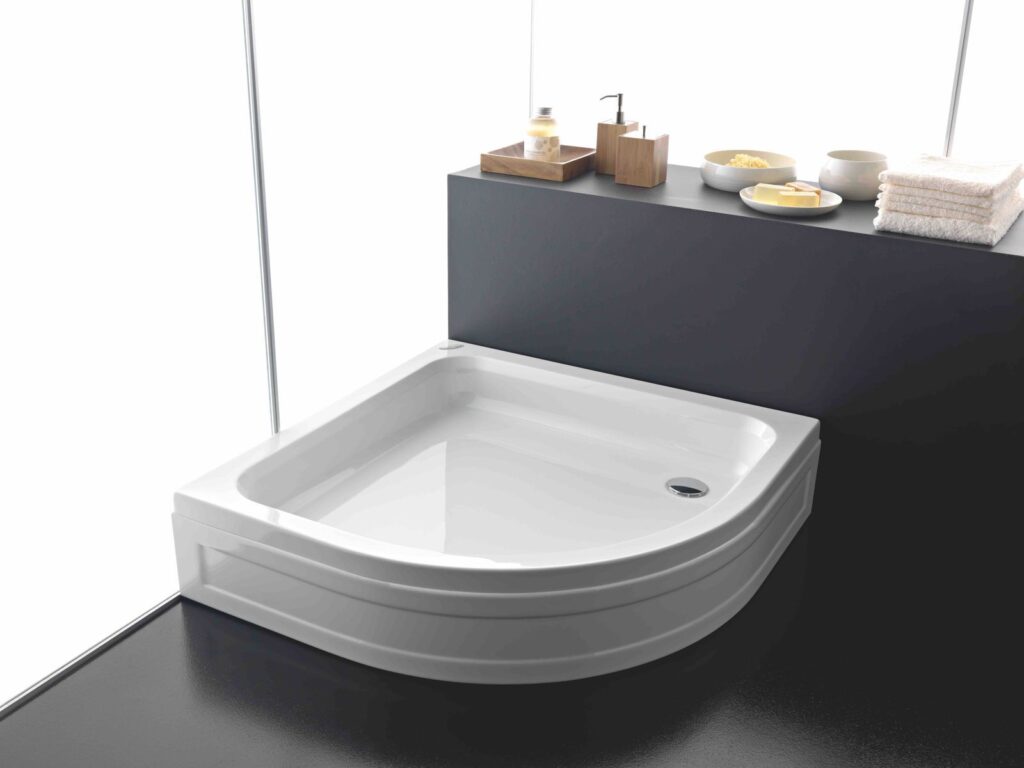 Душевой поддон OCEAN R 90x90 из акрила Артикул: 563060