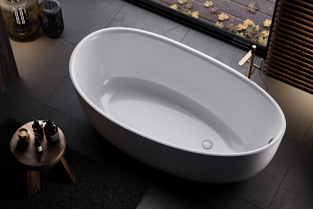 Отдельностоящая акриловая ванна MEDEA FS 170x90 Артикул: 574860