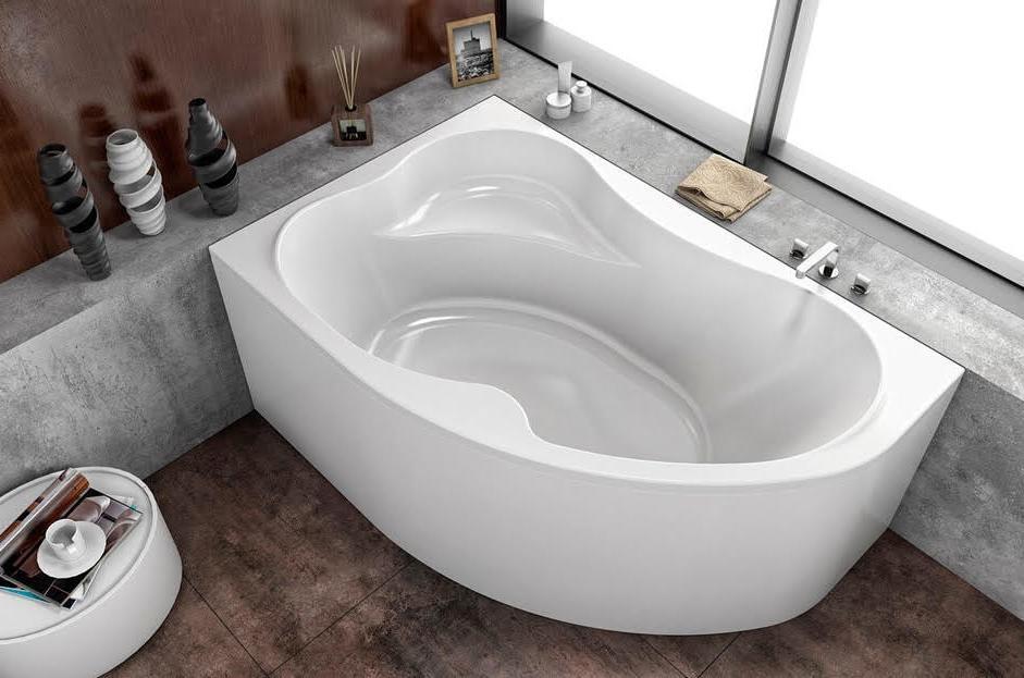 Ассиметричная акриловая ванна LULU 170x100 D Артикул: 597400