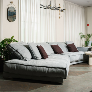 Двухмодульный диван Budapest Soft Bo.Hemian Siberia от Baxter
