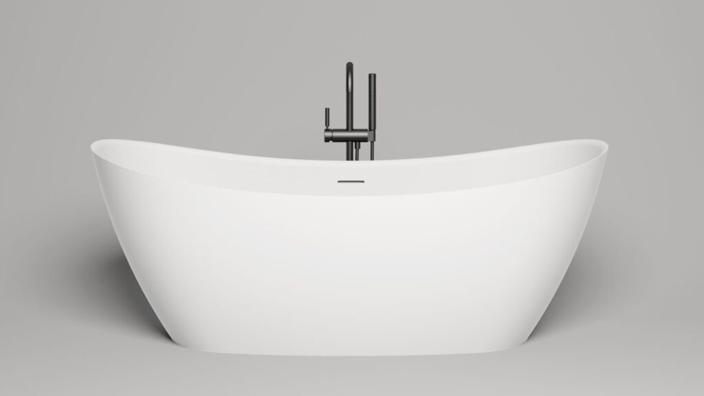 Отдельностоящая ванна S-Sense NOEMI 185 Глянцевая 101811G