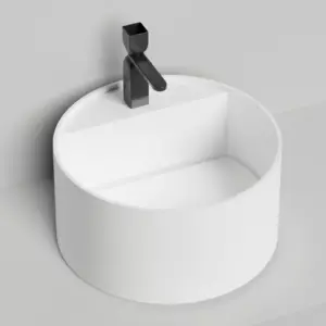 Накладная раковина S-Sense ARMONIA ROUND TOP 02 Глянцевая 130412TG