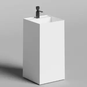 Напольная раковина S-Sense ARMONIA SQUARE TOP 01 Глянцевая 130511TG
