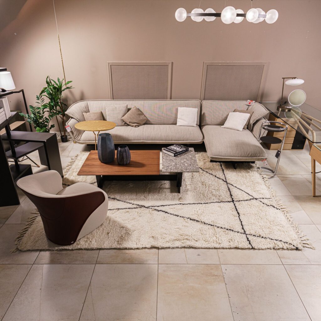 Диван с шезлонгом Beam от Cassina