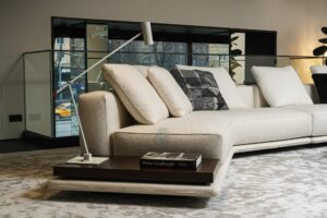 Диван двухмодульный Horizonte Tibet Naturale от Minotti