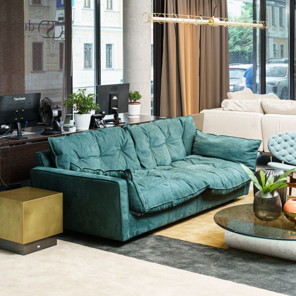 Двухместный диван Sorrento Kashmir Jade от Baxter