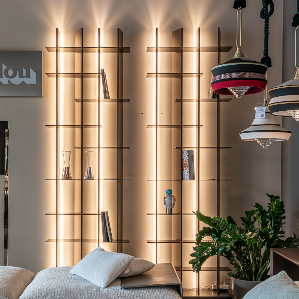Стеллаж CCLight anodic bronze 259 от Flou