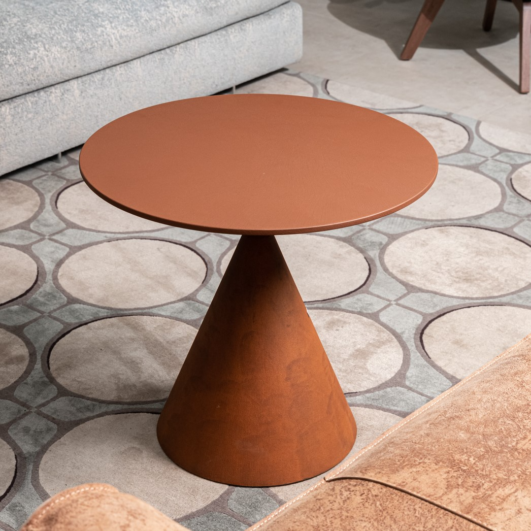 Журнальный столик Mini Clay 60 red concrete от Desalto