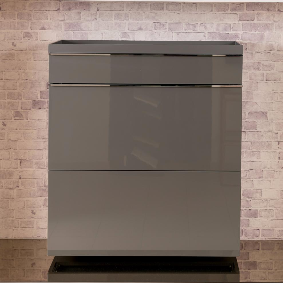 Обувница Basic 3103 Stone grey high gloss от Schonbuch