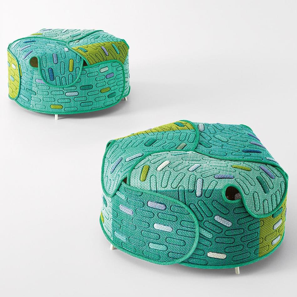 Пуф Hana-arashi от Paola Lenti