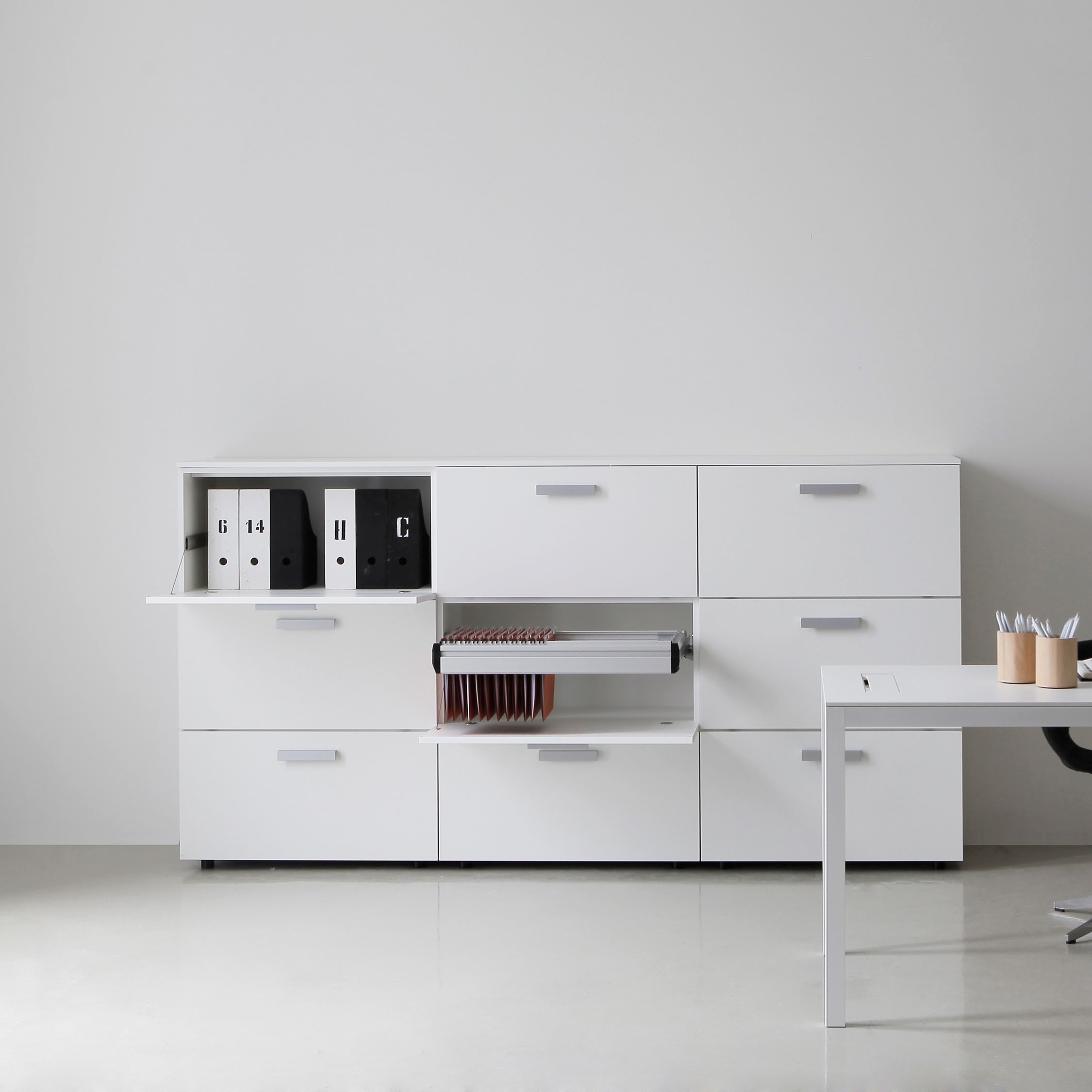 Стеллаж/библиотека Modern Cabinet Collection Working от Porro