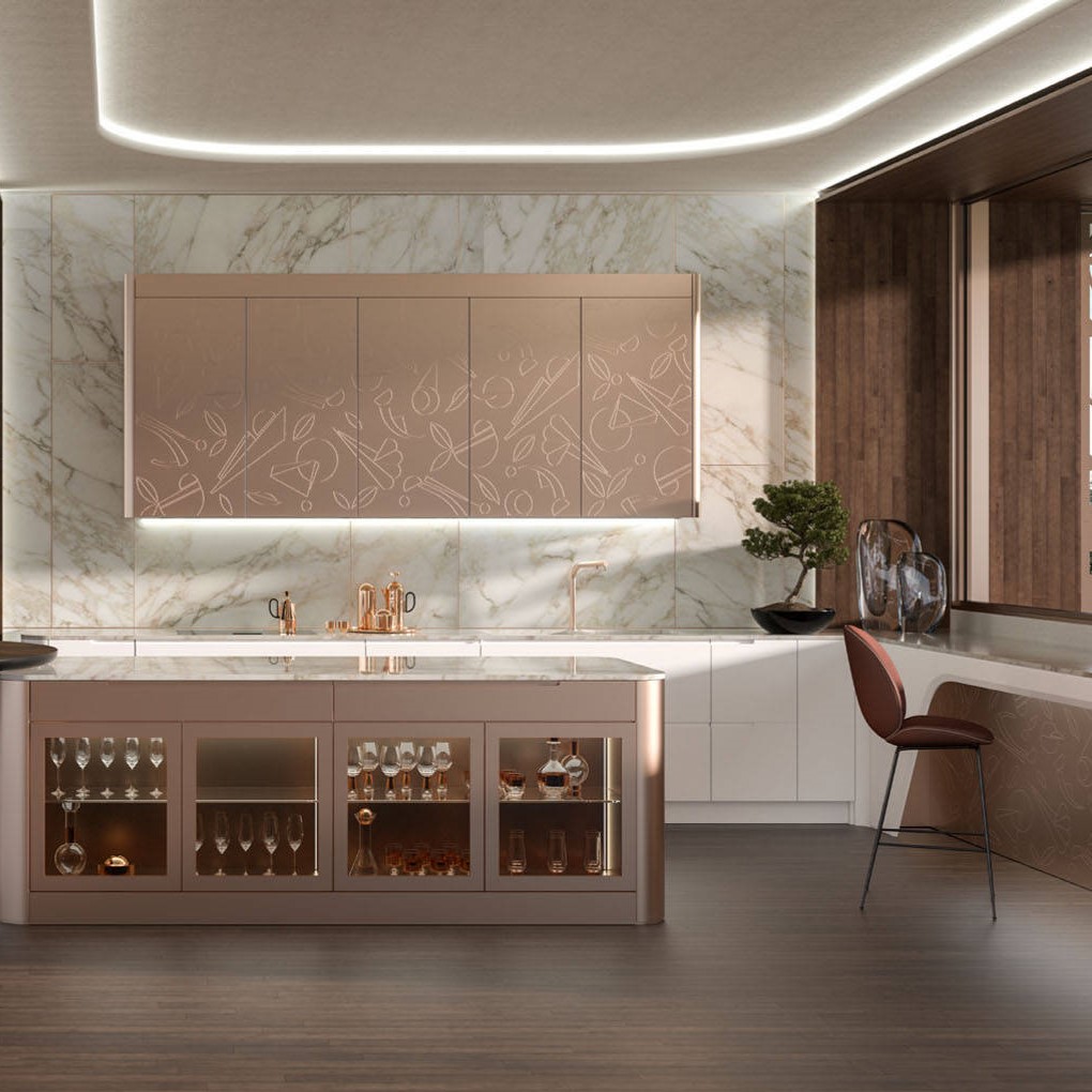 Кухня Sixties Seductive Luxury от Castagna Cucine