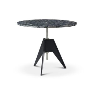 Стол Screw Cafe Table Pebble Marble Top 900 mm от Tom Dixon