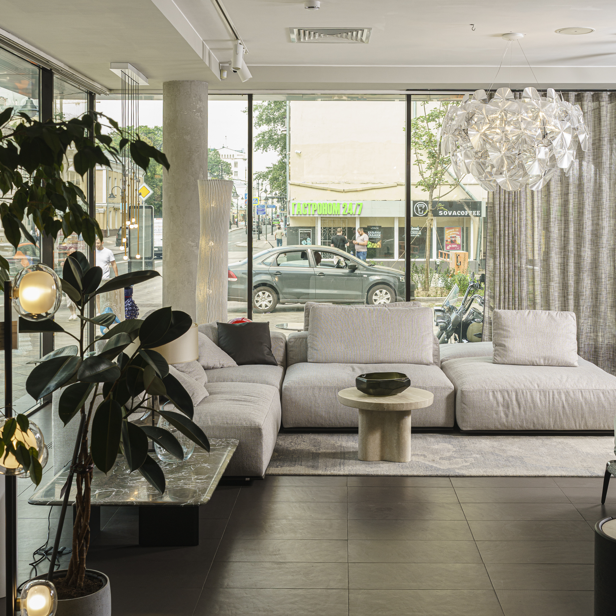 Модульный диван  Westside Soft Eraclea 04 Cenere от Poliform