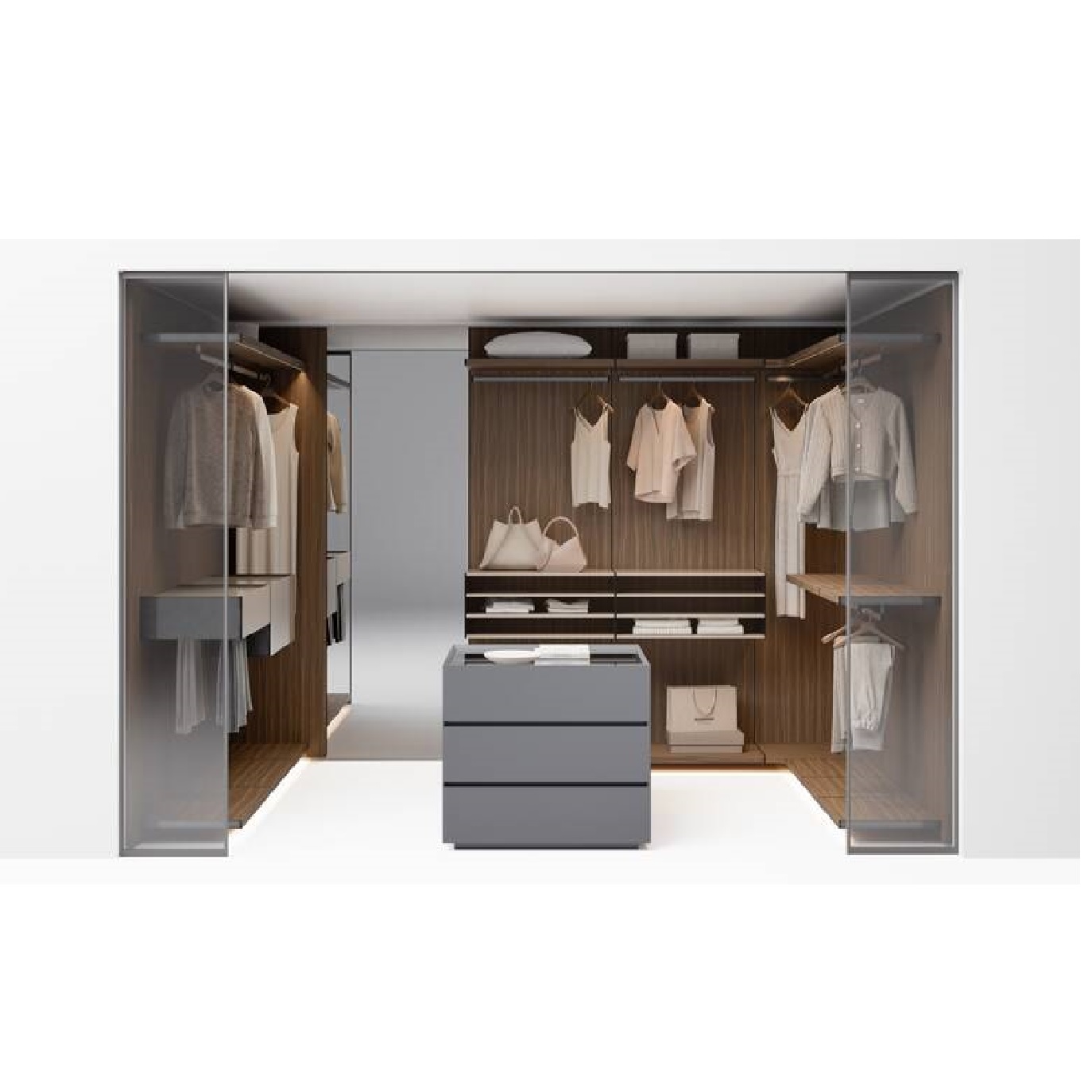 Гардеробная Ghost Wall от Cassina