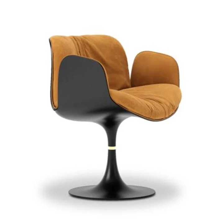Стул с подлокотниками Marilyn Nabuck Truffle от Baxter