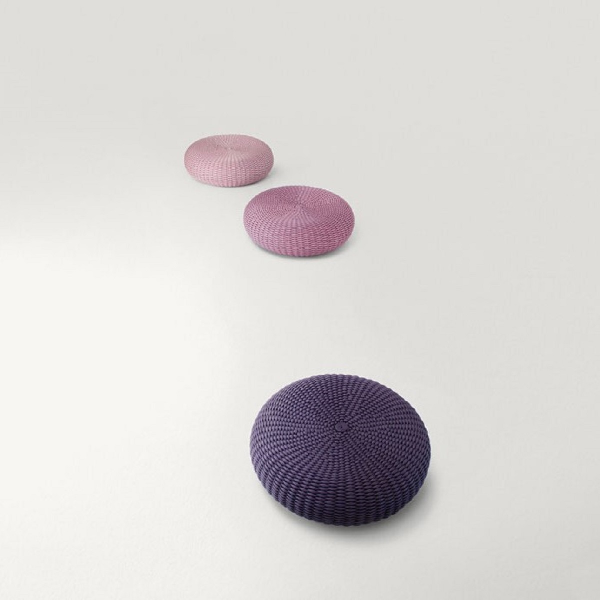 Уличный пуф Shell от Paola Lenti