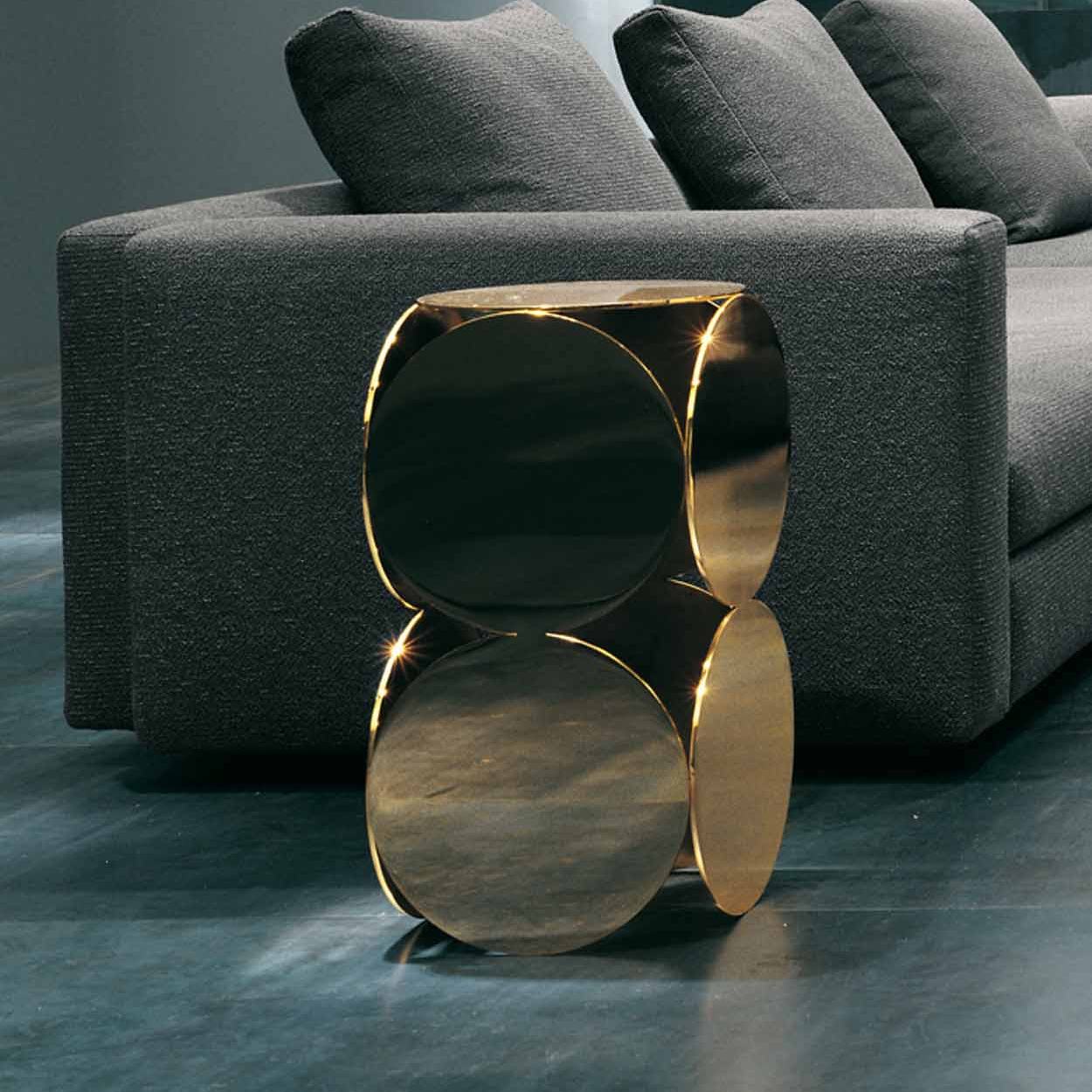 Журнальный столик  Still Polished gold от Minotti