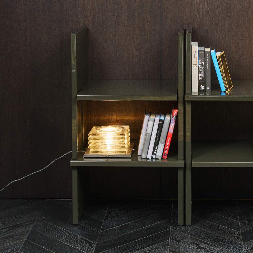 Стеллаж/библиотека Zoe 60 Moss от Minotti
