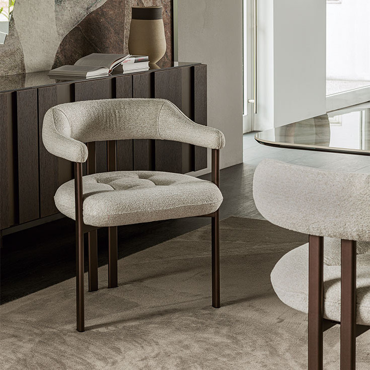Стул в ткани Greta от Cattelan Italia