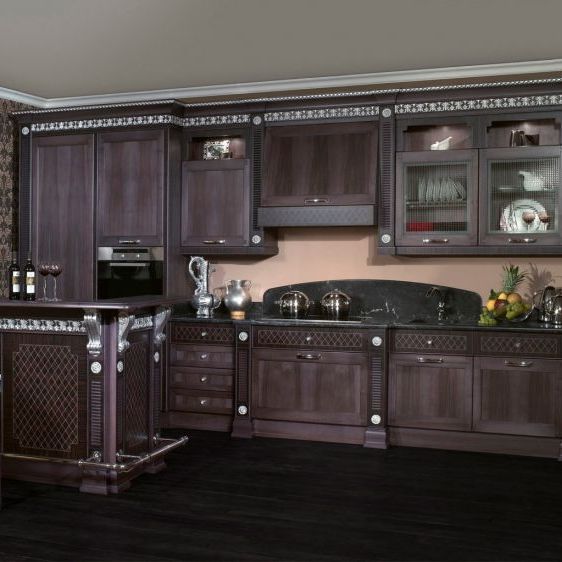 Классическая кухня Majestic Silver