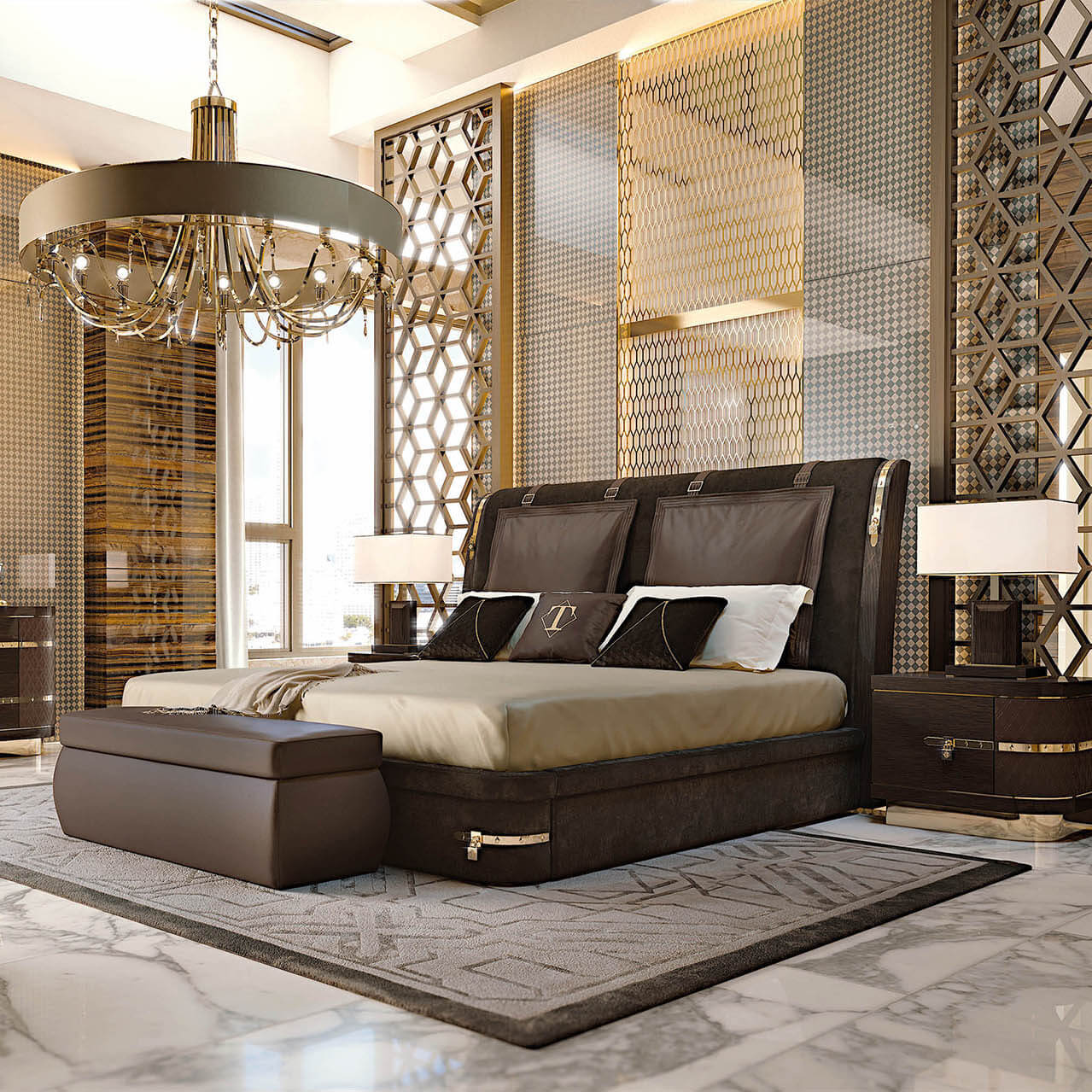 Кровать Diamond от Turri Spa
