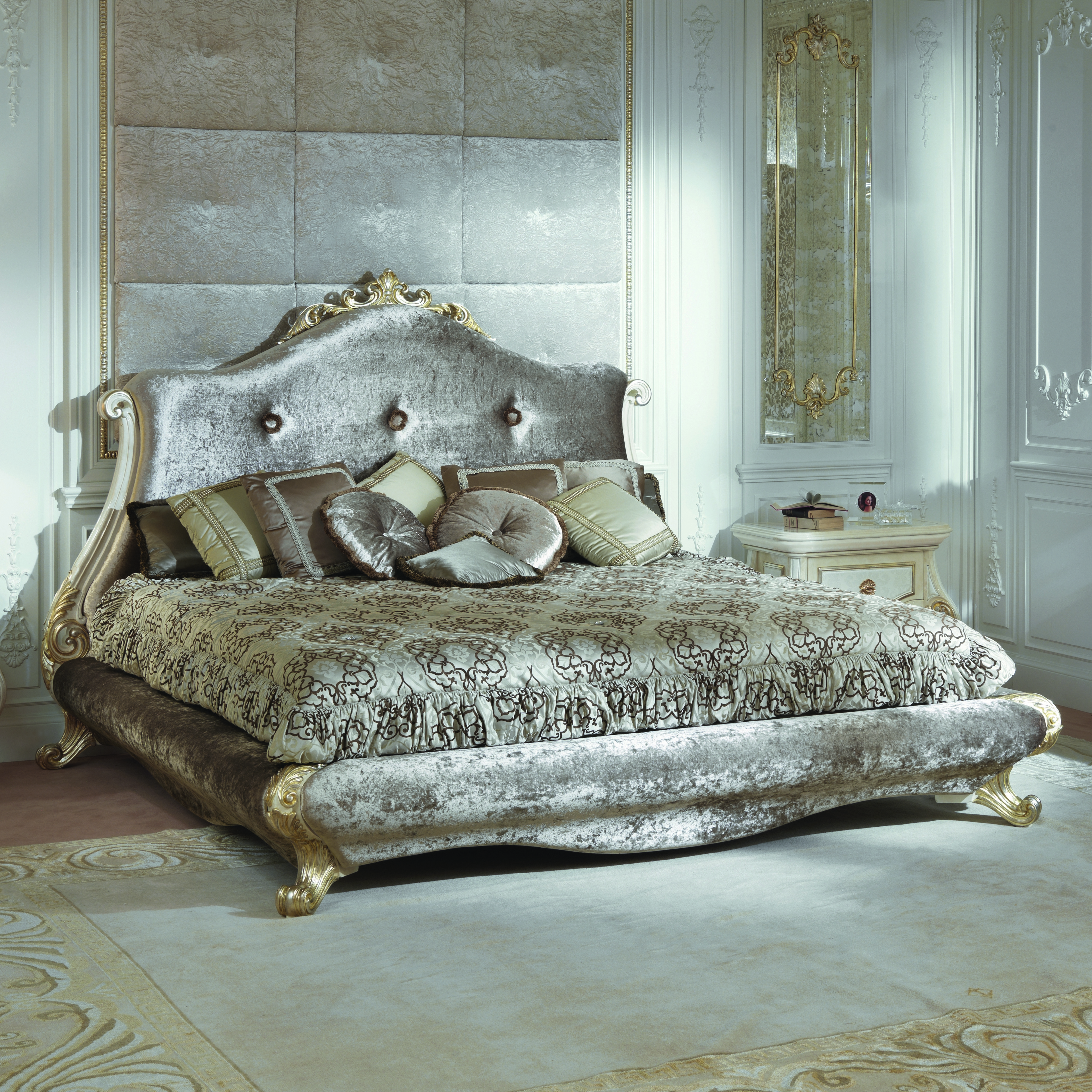 Кровать Baroque от Turri Spa