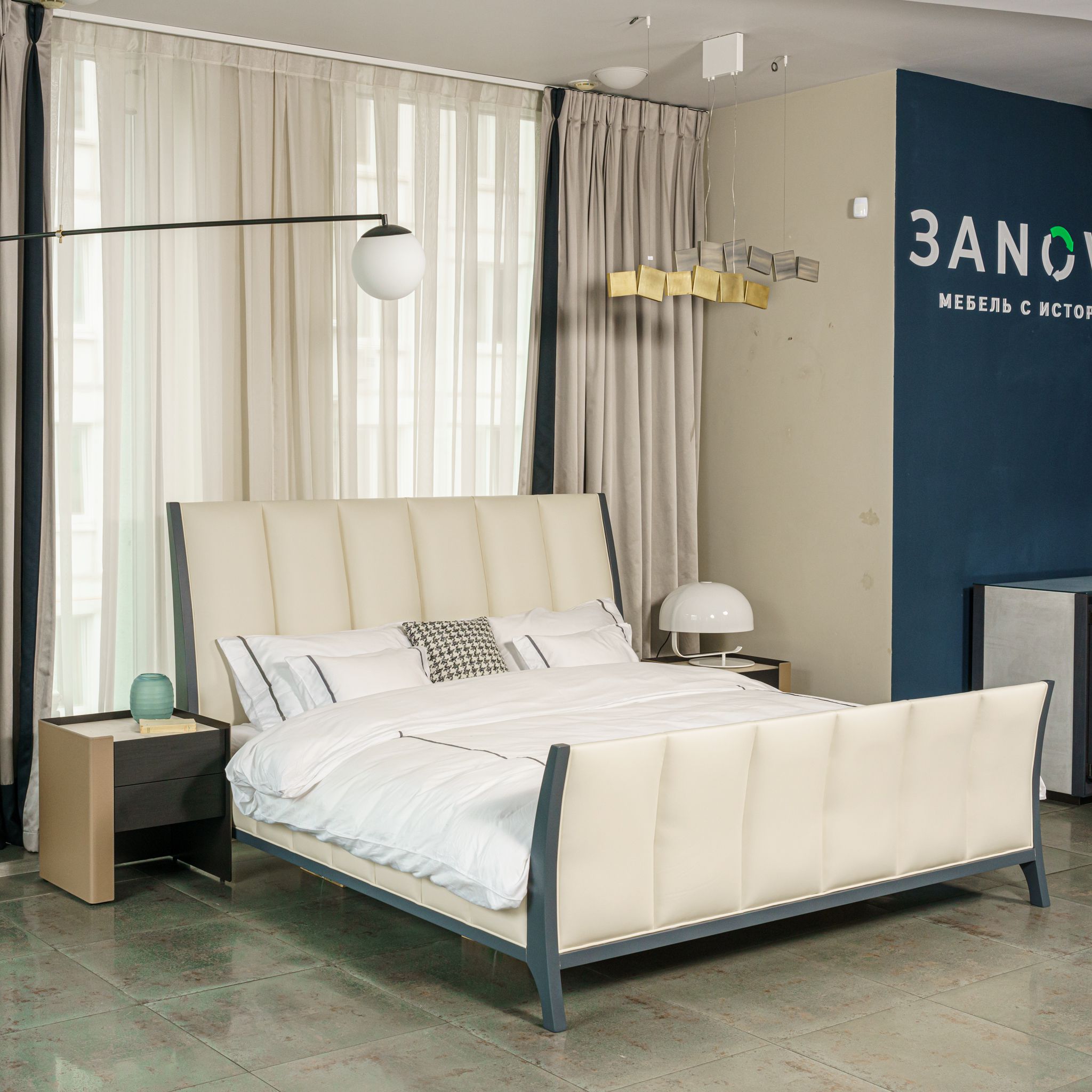 Кровать Dolce Vita 374 сп.место 200*200 от F.m. Bottega D'arte