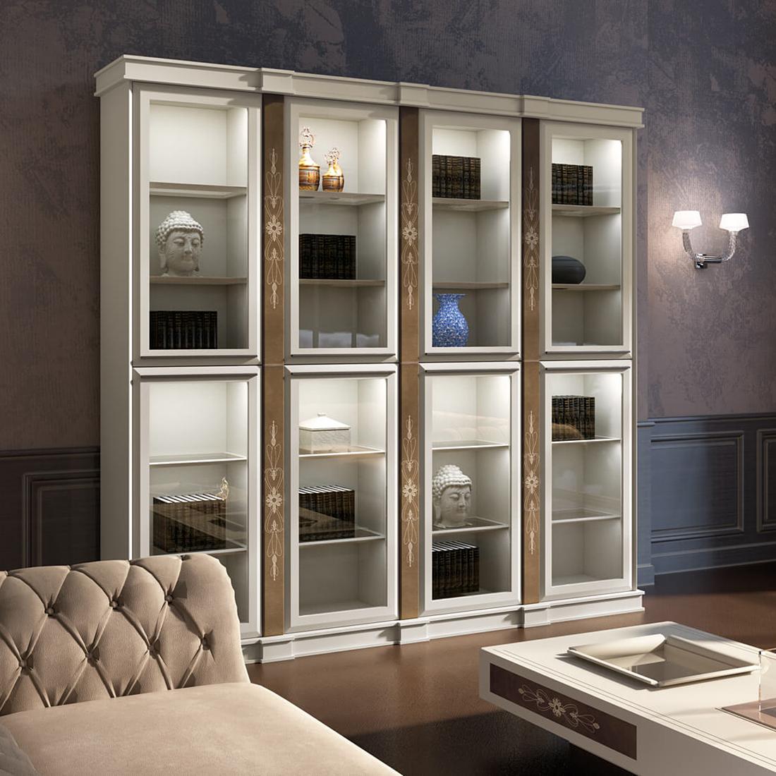 Стеллаж/библиотека Nabuk elegance desire от Vismara