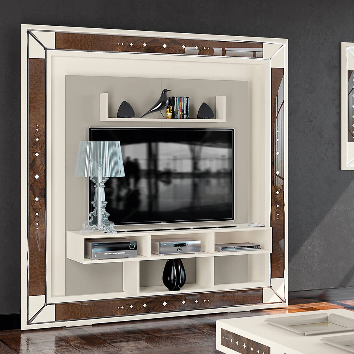 Мебель под ТВ Walnut rhombus desire от Vismara
